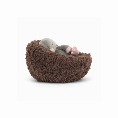 Jellycat Hibernating Mole New Zealand | YFUIQ0951